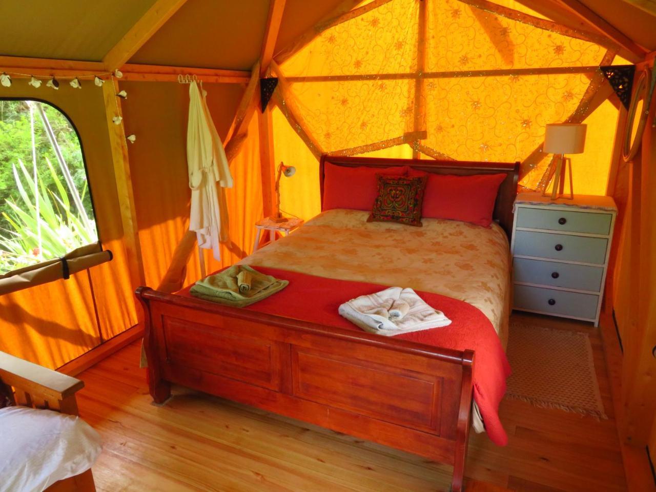 מלון Pohara Omarama Oasis - Permaculture Glamping מראה חיצוני תמונה